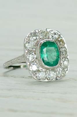 Edwardian jewelry period, spanning from 1901 to 1920,