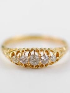 The Magic of a Victorian Antique Wedding Ring