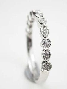The Timeless Allure of the Antique-Style Diamond Wedding Band