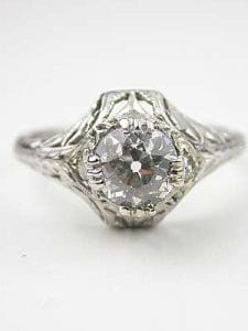 Why a 1920s Antique engagement ring is a Timeless Treasure